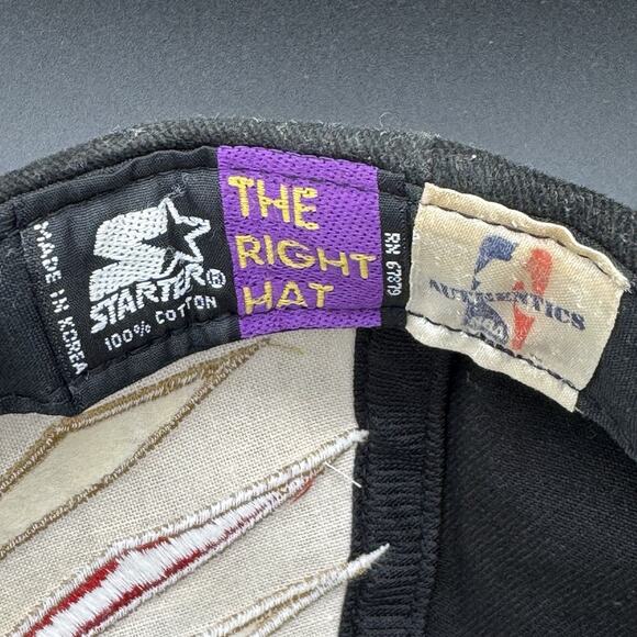 Vintage NBA Starter 98 Champions Locker Room Hat Chicago Bulls 1998 Crazy Faded - Picture 8 of 8